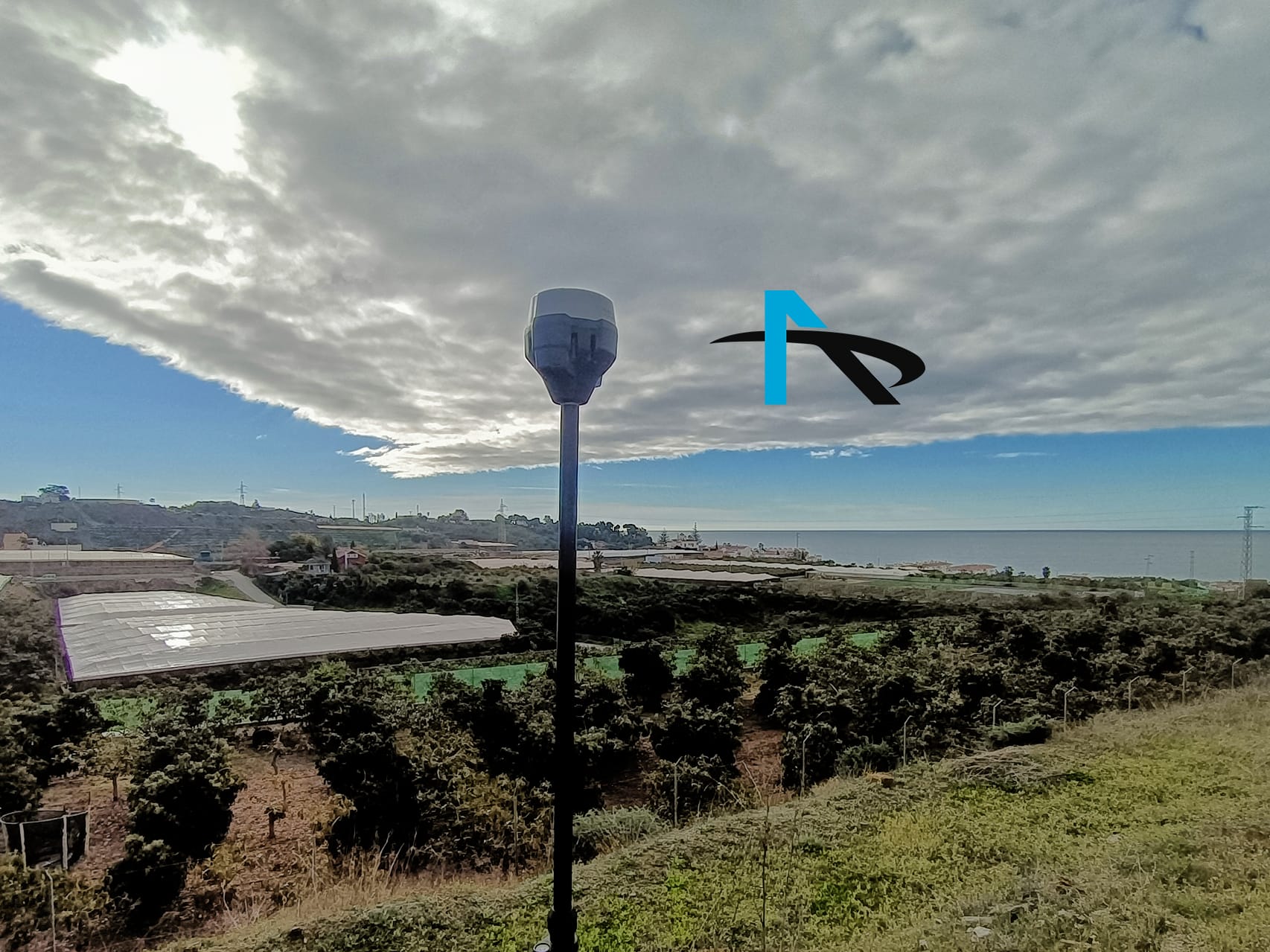 Medición y georreferenciación de parcela rústica en Algarrobo